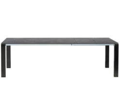 Ausziehtisch Taurus HPL Edelstahl Anthrazit 180/240/300x100cm