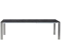 Ausziehtisch Taurus HPL Edelstahl Gebürstet 180/240/300x100cm