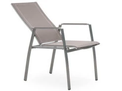 Edelstahl Hochlehner Verstellbar Platinum Taupe -Gartenmöbel Verkäufe edelstahl hochlehner verstellbar taupe liegeposition 627x627