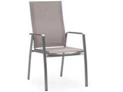 Edelstahl Hochlehner Verstellbar Platinum Taupe