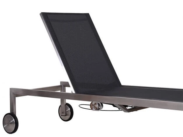 Edelstahl Gartenliege Palladium Easy Lift Silvergrey 4 Edelstahl Gartenliege Palladium Easy Lift Silvergrey – Bild 2