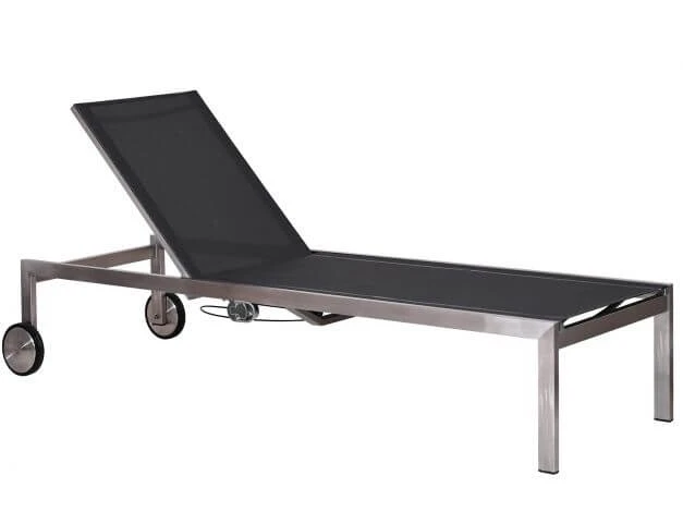 Edelstahl Gartenliege Palladium Easy Lift Silvergrey 3 Edelstahl Gartenliege Palladium Easy Lift Silvergrey