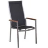 Edelstahl Stapelsessel Palladium Teak Highback Silvergrey -Gartenmöbel Verkäufe edelstahl stapelsessel palladium teak highback 627x627