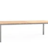 Edelstahl Teakholz Ausziehtisch Livigno 160/220/280x100cm -Gartenmöbel Verkäufe edelstahl teakholz ausziehtisch livigino 160 220 280x100cm 627x627