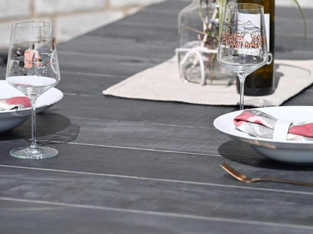 Ausziehtisch Toskana 160-200x90cm Keramik Dark Stone Grey 4 Ausziehtisch Toskana 160-200x90cm Keramik Dark Stone Grey – Bild 2