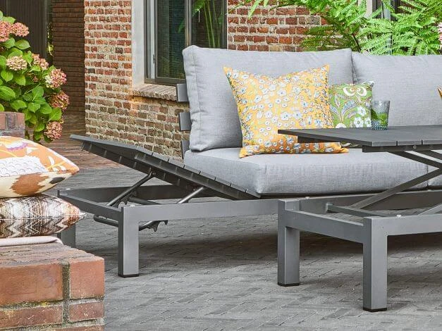 Lounge Möbel Set Aluminium Atlantic Armlehne Links 7 Lounge Möbel Set Aluminium Atlantic Armlehne Links – Bild 5