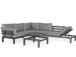 Lounge Möbel Set Aluminium Atlantic Armlehne Rechts -Gartenmöbel Verkäufe funktionales alu loungeset atlantic rechts 2 627x627
