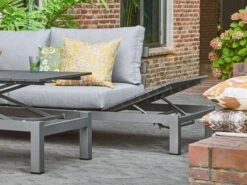 Lounge Möbel Set Aluminium Atlantic Armlehne Rechts -Gartenmöbel Verkäufe funktionales alu loungeset atlantic rechts 4 627x627