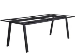 Gartentisch Locarno Teakholz Edelstahl Anthrazit 220x100cm -Gartenmöbel Verkäufe garten tischgestell untergestell locarno edelstahl anthrazit 220x100cm 627x627