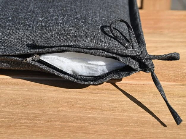 2-Sitzer Bankauflage Venice Royal Black 110x50cm 4 2-Sitzer Bankauflage Venice Royal Black 110x50cm – Bild 2