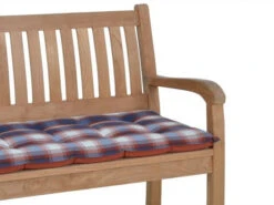 Gartenbankauflage Blau-rot-kariert 110cm -Gartenmöbel Verkäufe gartenbank auflage blau rot kariert 627x627