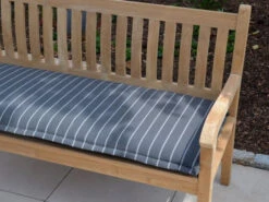 Gartenbank Auflage Stoffkollektion Rips 9 Größen -Gartenmöbel Verkäufe gartenbank auflage serie rips 627x627