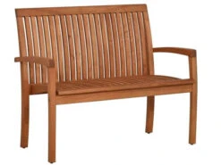 Gartenbank Holz Verno Robinie 110cm 2-Sitzer