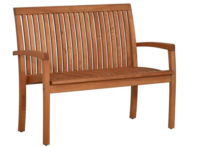 Gartenbank Holz Verno Robinie 110cm 2-Sitzer 3 Gartenbank Holz Verno Robinie 110cm 2-Sitzer