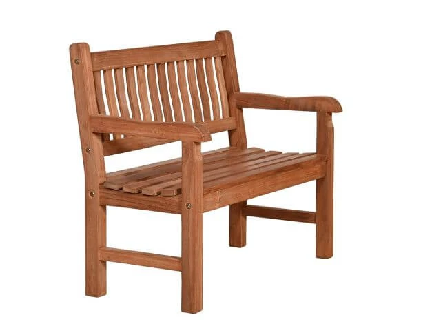 Kinder Gartenbank Lexington Teakholz 80cm 4 Kinder Gartenbank Lexington Teakholz 80cm – Bild 2