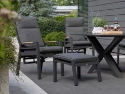 Relax Fußhocker Montana Alu Anthrazit 10 Relax Fußhocker Montana Alu Anthrazit -Gartenmöbel Verkäufe gartenhocker relax devries montana aluminium 40727 ambientebild 2 627x627