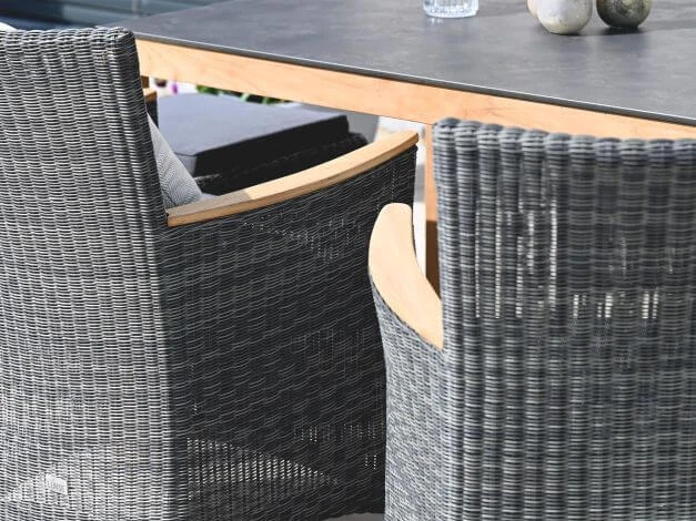 Gartensessel Polyrattan Long Island Stone 8 Gartensessel Polyrattan Long Island Stone – Bild 6