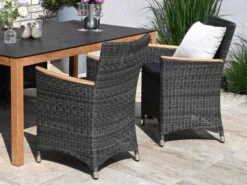 Gartensessel Polyrattan Long Island Stone 11 Gartensessel Polyrattan Long Island Stone -Gartenmöbel Verkäufe gartensessel polyrattan long island stone ambientebild 627x627