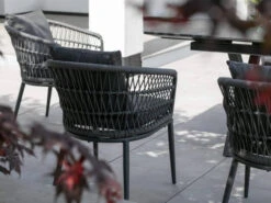 Diningsessel Genua Aluminium Rope Dark Grey 9 Diningsessel Genua Aluminium Rope Dark Grey -Gartenmöbel Verkäufe gartensessel rope geflecht devries genua 40800 ambientebild 2 627x627