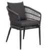 Diningsessel Genua Aluminium Rope Dark Grey 2 Diningsessel Genua Aluminium Rope Dark Grey -Gartenmöbel Verkäufe gartensessel rope geflecht devries genua 40800 627x627