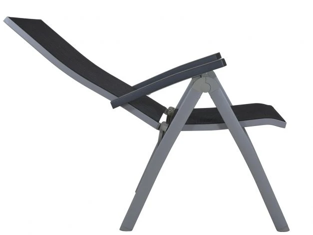 Alu Klappsessel Oriental Graphit|anthrazit 4 Alu Klappsessel Oriental Graphit|anthrazit – Bild 2