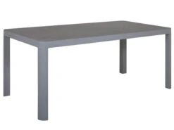 Gartentisch Timmendorf 180x90cm Keramik Alu Graphit