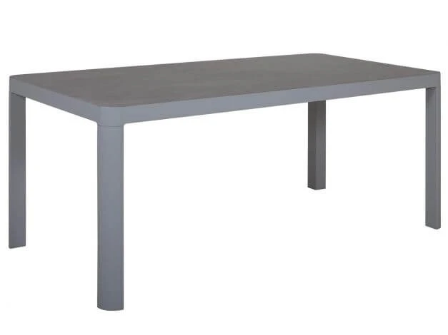 Gartentisch Timmendorf 180x90cm Keramik Alu Graphit 3 Gartentisch Timmendorf 180x90cm Keramik Alu Graphit