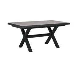 Ausziehtisch Toskana 160-200x90cm Keramik Light Stone Grey -Gartenmöbel Verkäufe gartentisch ausziehbar alu keramik toskana light stone 160cm geschlossen 627x627 1