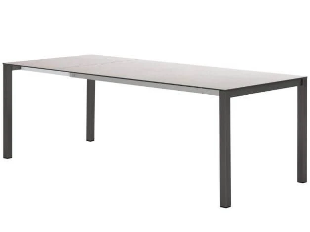 HPL Ausziehtisch Melago Edelstahl Anthrazit 160/220/280x100cm 4 HPL Ausziehtisch Melago Edelstahl Anthrazit 160/220/280x100cm – Bild 2