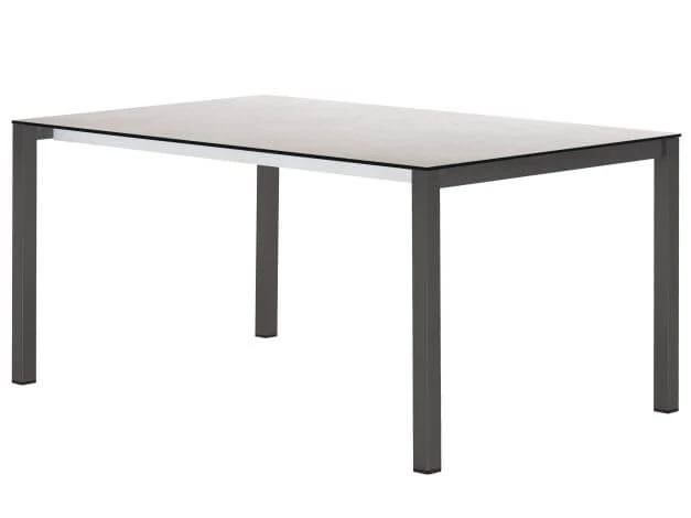 HPL Ausziehtisch Melago Edelstahl Anthrazit 160/220/280x100cm 5 HPL Ausziehtisch Melago Edelstahl Anthrazit 160/220/280x100cm – Bild 3