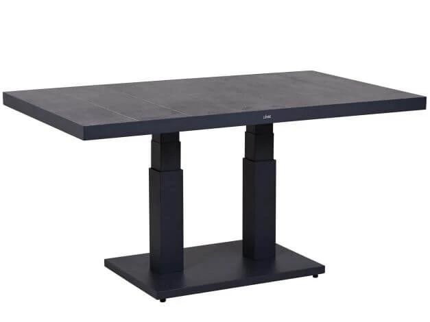 Alu Keramik Lift-Tisch Chalet 140x85cm 3 Alu Keramik Lift-Tisch Chalet 140x85cm