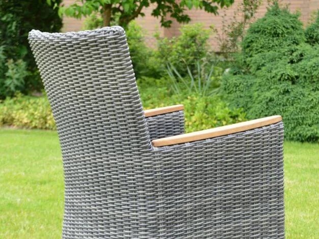 Dining Geflechtsessel Sorento Mink 4 Dining Geflechtsessel Sorento Mink – Bild 2