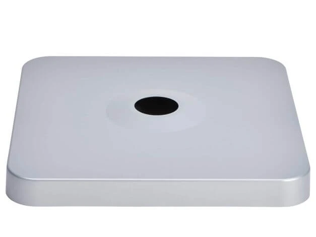 Abdeckung Zu Sockel M4 (120kg) Aluminium-eloxiert-Look 3 Abdeckung Zu Sockel M4 (120kg) Aluminium-eloxiert-Look