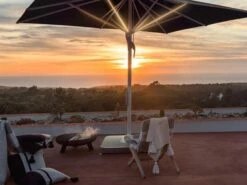 Abdeckung Zu Sockel M4 (120kg) Aluminium-eloxiert-Look 7 Abdeckung Zu Sockel M4 (120kg) Aluminium-eloxiert-Look -Gartenmöbel Verkäufe glatz abdeckung sockel m4 alu elox look ambientebild 2 627x627 1