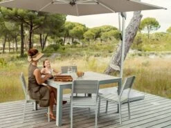 Abdeckung Zu Sockel M4 (120kg) Aluminium-eloxiert-Look 6 Abdeckung Zu Sockel M4 (120kg) Aluminium-eloxiert-Look -Gartenmöbel Verkäufe glatz abdeckung sockel m4 alu elox look ambientebild 627x627 1