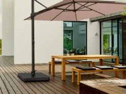 Abdeckung Zu Sockel M4 (120kg) Anthrazit -Gartenmöbel Verkäufe glatz abdeckung sockel m4 alu look anthrazit ambientebild 627x627 1