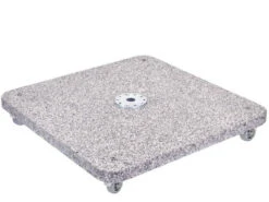 Granitsockel M4 120kg 90x90cm Naturstein Mit Rollen