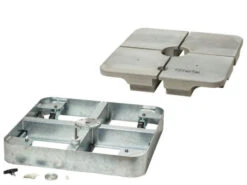 Rollensockelrahmen M4 150kg Mit Gewichte-Set Decor-Betonguss -Gartenmöbel Verkäufe glatz rollensockelrahmen m4 150kg mit gewichte set detailbild 627x627