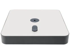 Rollensockelrahmen M4 180kg Anthrazit Mit Gewichte-Set & Decorplatte Grauweiss