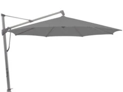 SOMBRANO® S+ Ø400cm 157 Stone Grey Gestell Graphitgrau