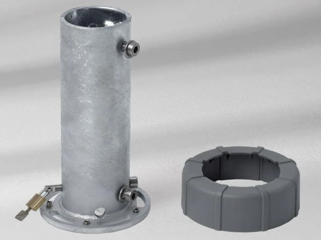 Standrohr M4 Profil PzS|PzN Stahl Verzinkt 3 Standrohr M4 Profil PzS|PzN Stahl Verzinkt