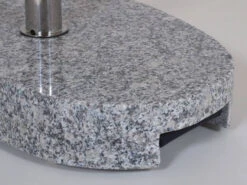 Sonnenschirmständer Granit 60kg Grau Teleskopgriff & Rollen 9 Sonnenschirmständer Granit 60kg Grau Teleskopgriff & Rollen -Gartenmöbel Verkäufe granit schirmstaender 60kg nierenform grau detailbild 627x627