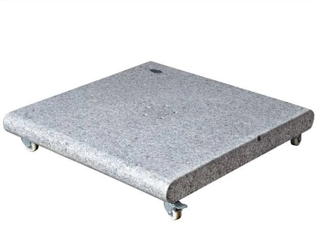 Granitsockel Mit Rollen 120kg 5-Loch-Aufnahme 3 Granitsockel Mit Rollen 120kg 5-Loch-Aufnahme