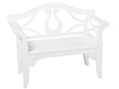 Holz Zweisitzbank Michelle 120cm