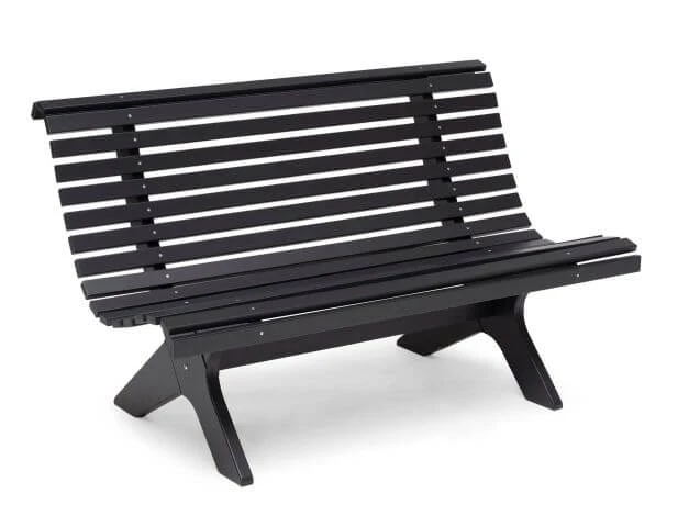 Parkbank Gartenbank Lund Anthrazit 3-Sitzer 139cm 3 Parkbank Gartenbank Lund Anthrazit 3-Sitzer 139cm