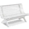 Parkbank Gartenbank Lund Weiß 3-Sitzer 139cm -Gartenmöbel Verkäufe hillerstorp parkbank gartenbank lund weiss 627x627