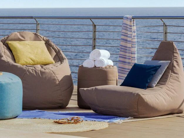 Outdoor Hocker Tub Stoff Lounge 5 Outdoor Hocker Tub Stoff Lounge – Bild 3