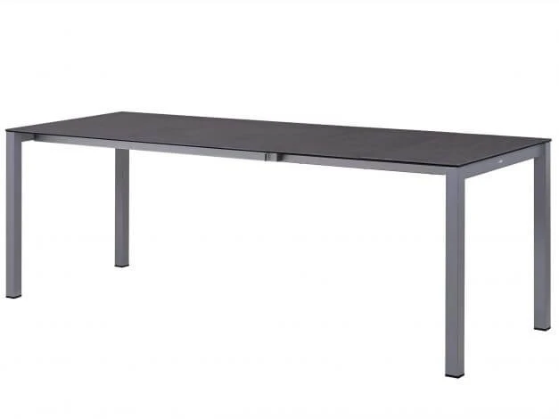 Keramik Ausziehtisch Argentum Edelstahl Graphit 140/180/220x80cm 3 Keramik Ausziehtisch Argentum Edelstahl Graphit 140/180/220x80cm