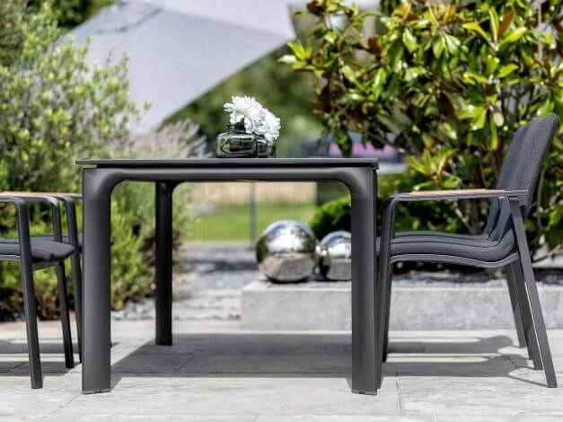 Kettler Diamond Stapelsessel Alu Anthrazit Sunbrella® Sooty Teak 7 Kettler Diamond Stapelsessel Alu Anthrazit Sunbrella® Sooty Teak – Bild 5