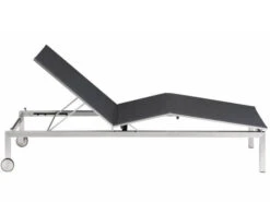 Kettler Feel Liege Edelstahl Outdoorgewebe Charcoal 12 Kettler Feel Liege Edelstahl Outdoorgewebe Charcoal -Gartenmöbel Verkäufe kettler feel edelstahl liege gartenliege seitenansicht 627x627